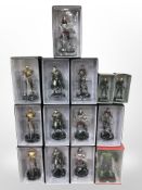 14 Eaglemoss Limited Marvel figurines, boxed.