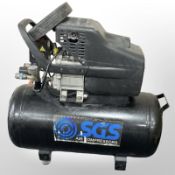 An SGS air compressor.