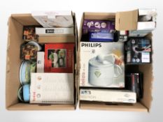 A quantity of continental kitchen and other home wares, mostly boxed.