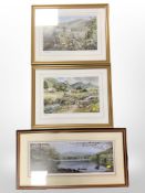 After Judy Boyes : Townhead, Troutbeck, in May, colour print, signed in pencil, 26cm x 40cm,