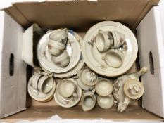 A large quantity of KPM porcelain tea and dinner wares.