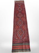 A Meshwani runner, 251cm x 54cm.