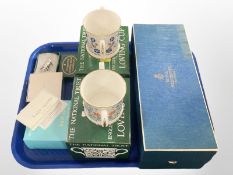 A National Trust County House Collection vesta in the form of a pig,