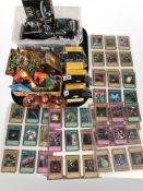 A quantity of collector's cards including Yu-Gi-Oh!, Warhammer, Batman, etc.