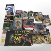 14 Hasbro, Zoteki and other toys and figurines including X-Men, Transformers, Captain Scarlet,