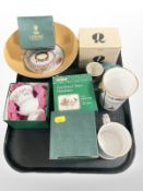 A National Trust mug in box, St Michael porcelain urn,
