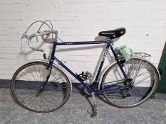 A Dawes Galaxy hand built classic touring bike, frame size 25