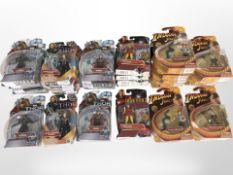 30 Hasbro Thor, Iron Man 2 and Indiana Jones figurines, boxed.