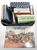 A group of volumes relating to antiques, Formula 1, railways, Coaching Days of England, etc.