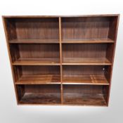 A Danish open bookcase,