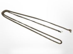 A 9ct yellow gold necklace, length 53 cm. CONDITION REPORT: 7.9g.