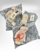 Three Steiff teddy bears,