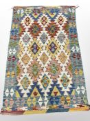 A Chobi Kilim rug, 158cm x 102cm.