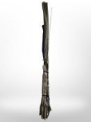 A bundle of various two piece fishing rods including Normark etc