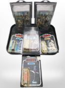 Six Kenner and Pallitoy Star Wars Original Trilogy figurines, boxed.