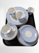 20 pieces of Doulton tea and dinner wares.