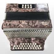 A Hohner Victoria Club-Modell accordion.