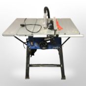 A Scheppach bench saw