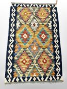 A Chobi Kilim rug, 120cm x 76cm.