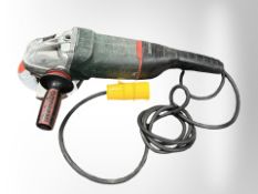 A Metabo disc grinder