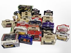 Various die-cast cars including Days Gone, Vanguards, Lledo, Ringtons, etc.