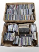 A quantity of CDs and vinyl 7