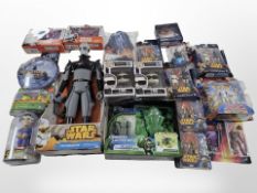 Various Hasbro, Funko and other figures including Star Wars, Fortnite, DC Universe etc,