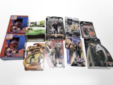 Hasbro, Play Mates and other figures : Star Wars, Star Trek, DC, WWE etc,