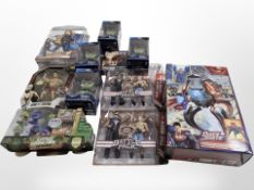 Various Hasbro, Funko and other figures including Marvel, WWE, UFC etc,