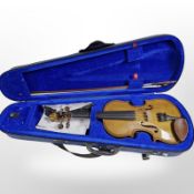 A Stentor Student I violin with 13