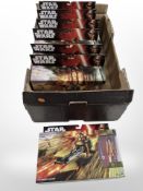 Seven Hasbro Disney Star Wars Ezra Bridger's Speeder figures,