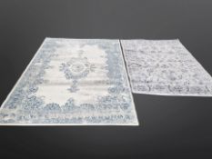 Two contemporary machine made carpets,