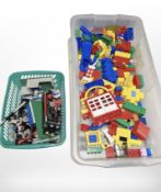 A quantity of Lego (one box)