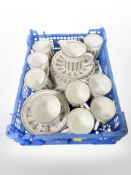 Approximately 27 pieces of Wedgwood Persia tea china designed by Susie Cooper.