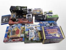 Various Habsro and other toys including Transformers, Ben 10, Thomas and Friends,