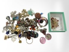 A group of costume jewellery