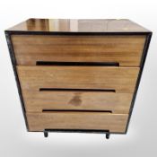 A Stag four drawer chest,