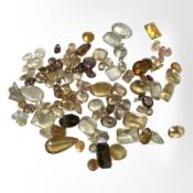 Approximately 220ct of loose citrines