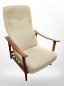 20th century teak framed armchair after design by Arnt Lande,