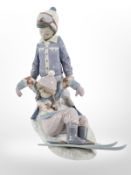 A Lladró figure 'One More Try', No. 5997.