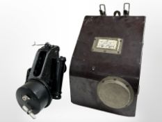 An RAF WW2 Bubble Sextant Mk IX BM, in original Bakelite transit case.