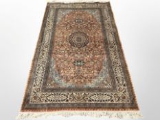 An Isfahan rug, Central Iran,