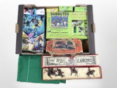 Several boxes of Subbuteo,