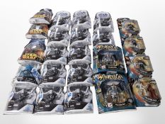 23 Hasbro and Bandai figurines including Star Wars The Legacy Collection, Revenge of the Sith,
