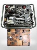 An RAF bomb computer type T4 from an English electric Canberra aircraft, width 56cm.