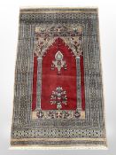 A Keyseri prayer rug, West Anatolia,