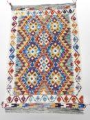 A Chobi Kilim, 133cm x 85cm.