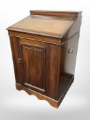A Victorian mahogany wash stand,
