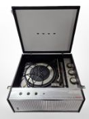A Bush record player with Garrard turntable.