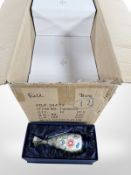 15 matching Old Tupton Ware ceramic bulbous vases, height 27cm, all boxed.